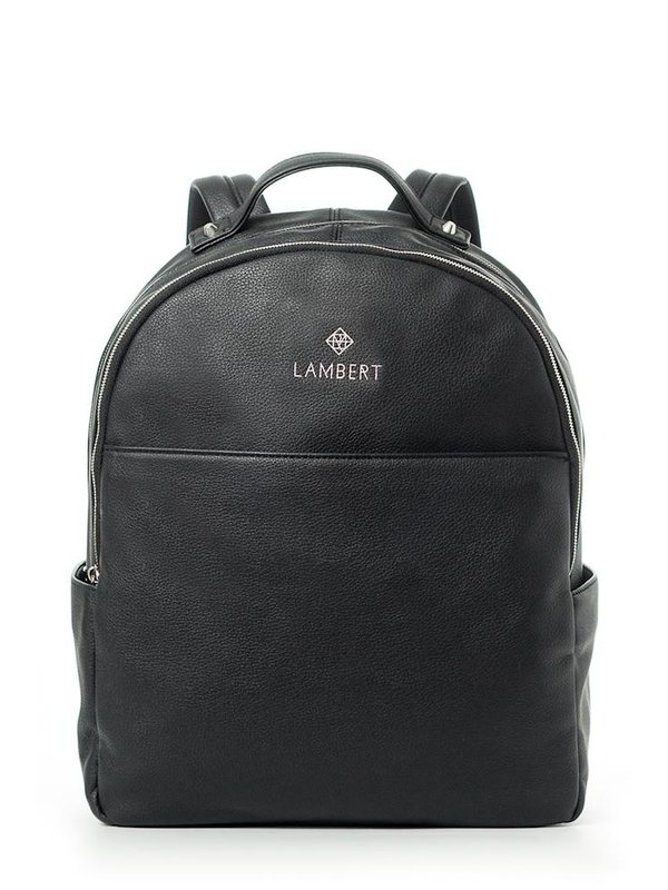 Lambert CHARLOTTE - Sac à dos Lambert en cuir vegan Noir