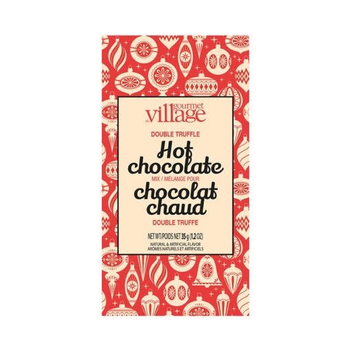 Chocolat Chaud Double Truffe Ornement rétro  Gourmet du Village