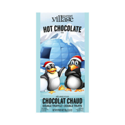 Chocolat Chaud Double Truffe Pingouin  Gourmet du Village