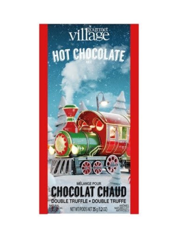 Gourmet du Village Chocolat Chaud Double Truffe Train des fêtes  Gourmet du Village