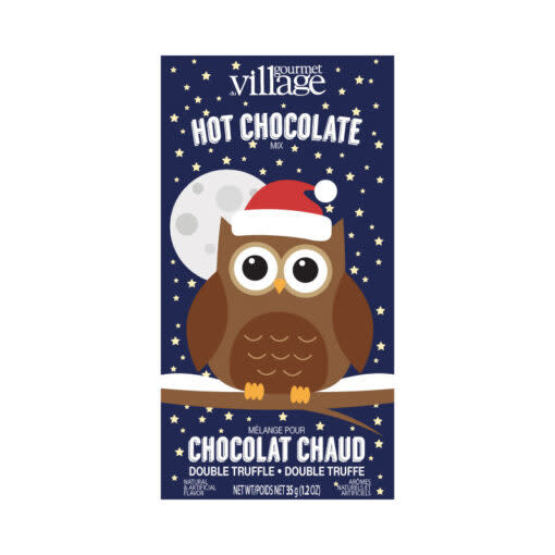 Chocolat Chaud Double Truffe Hibou  Gourmet du Village