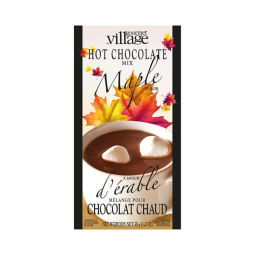 Chocolat Chaud à saveur d'érable  Gourmet du Village
