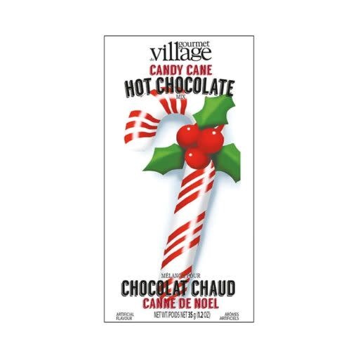 Chocolat Chaud à saveur de canne de Noël Gourmet du Village