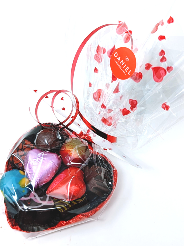 Daniel Chocolates Moyen coeur en chocolat 130g