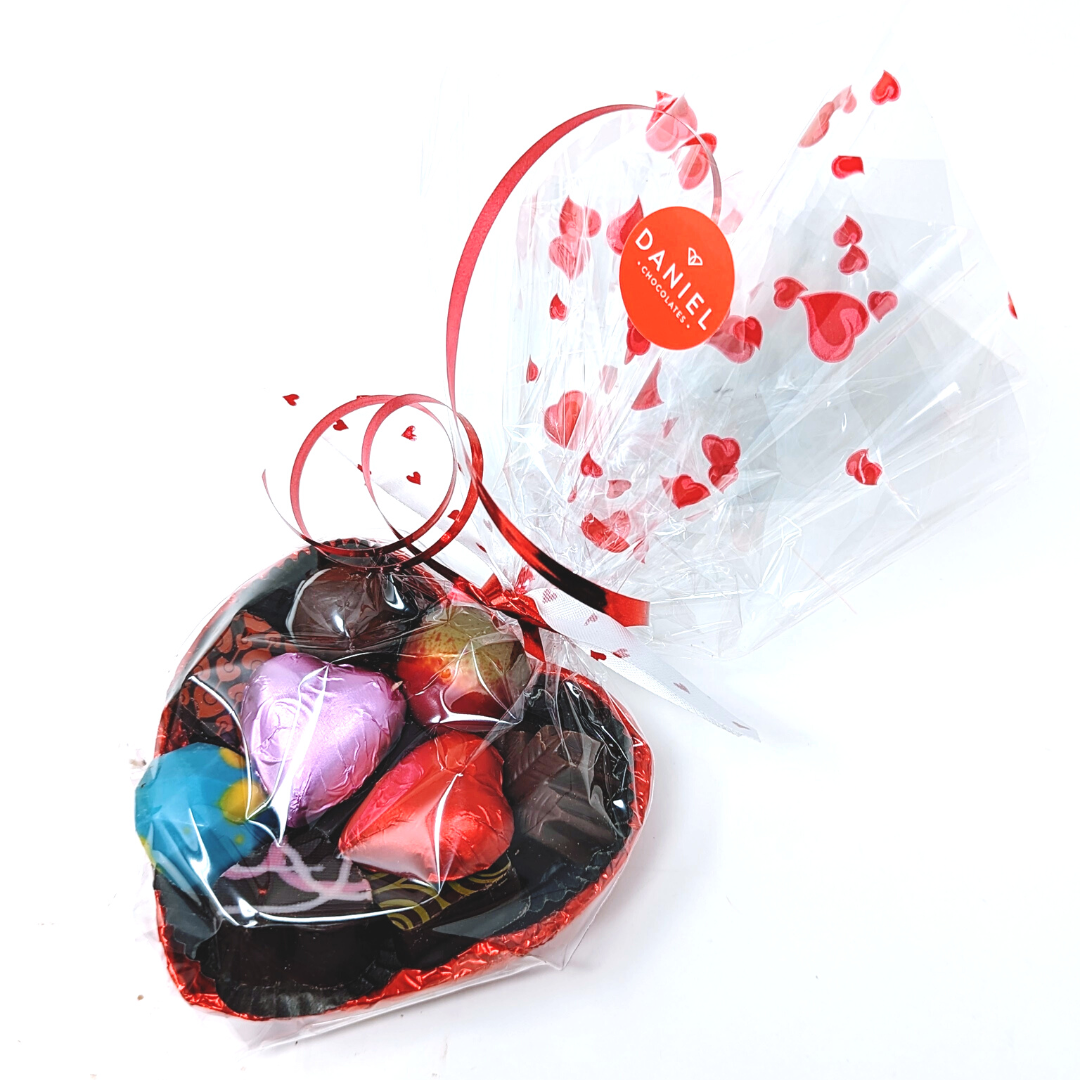 Moyen coeur en chocolat 130g