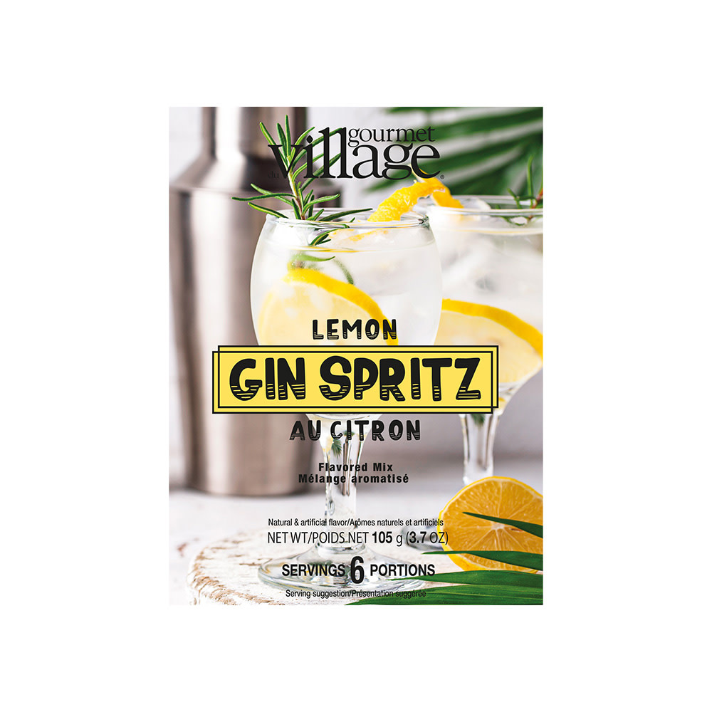 Mélange Aromatisé  Gin Spritz au Citron   Gourmet du Village (105g)