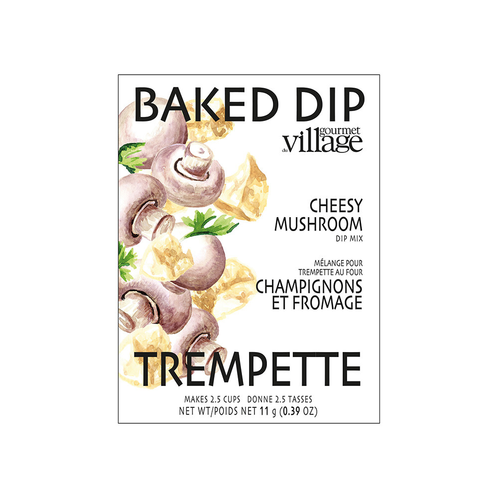 Mélange pour Trempette Champignon et Fromage  Gourmet du Village (18gr)