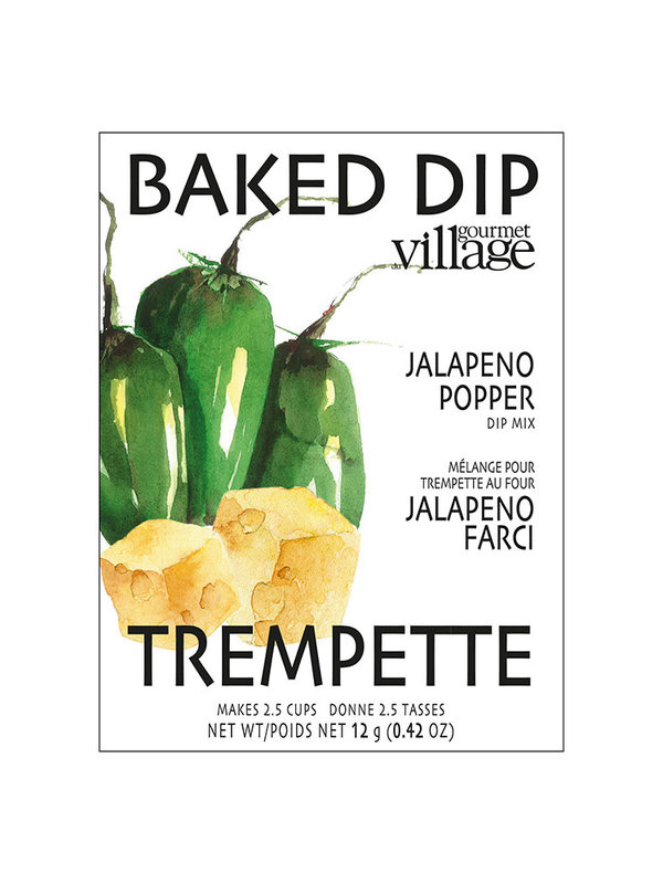 Gourmet du Village Mélange pour Trempette  Jalapino Farci Gourmet du Village (18gr)