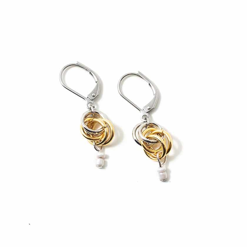 Boucles d'oreilles Anne-Marie Chagnon Bime  Brume PE 2023