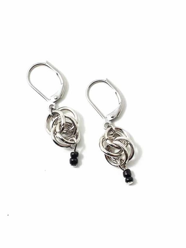 Anne-Marie Chagnon Boucles d'oreilles Anne-Marie Chagnon Bime  Noir  PE 2023