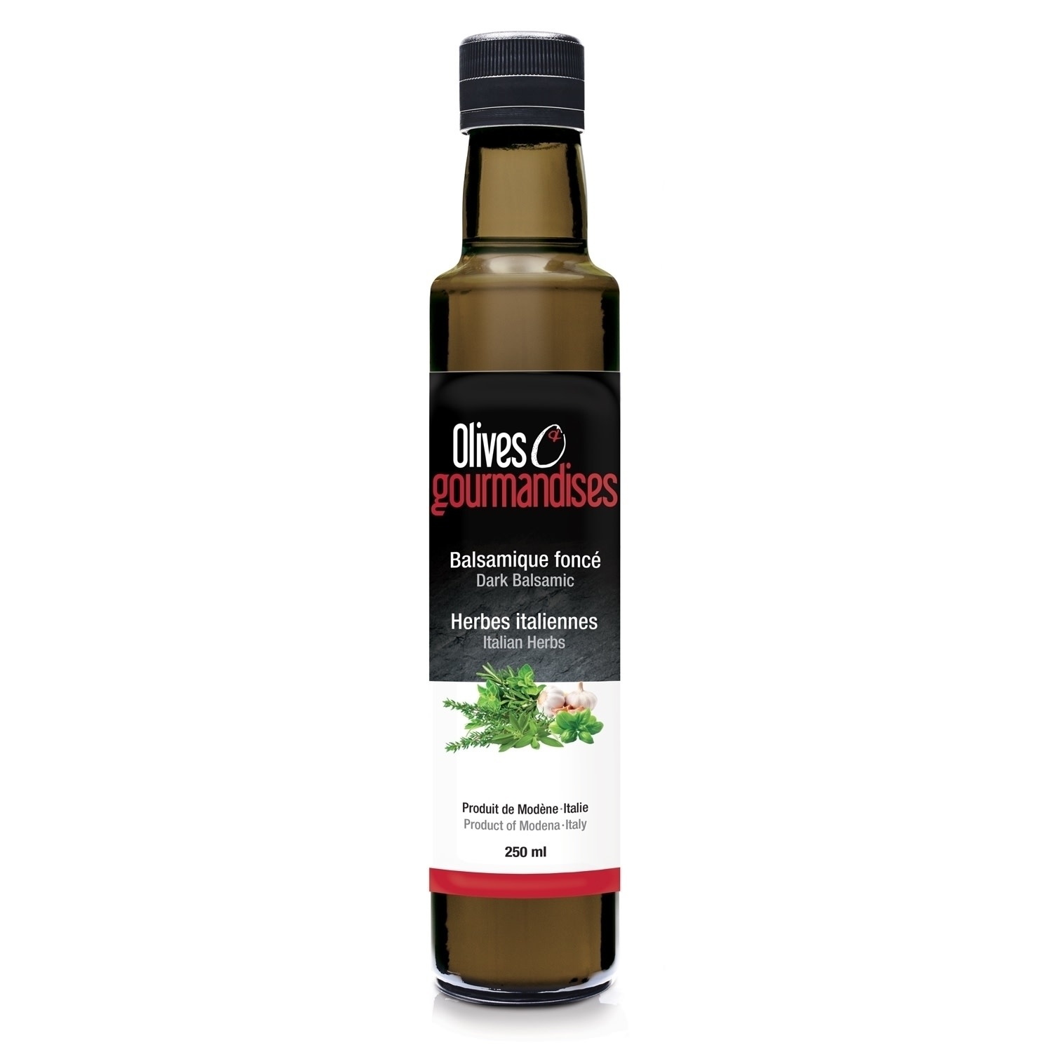 Balsamique  Foncé  Herbes Italiennes  250ml