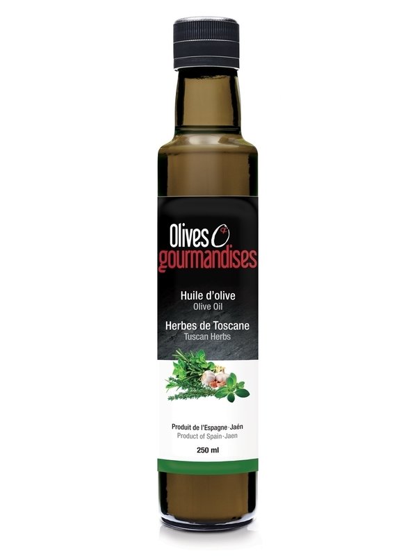 Olives & Gourmandises Huile D'olive  Herbes de Toscane  250ml