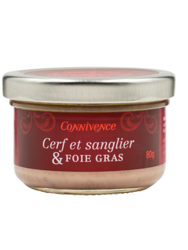 Connivence Terrine Cerf, Sanglier & Foie Gras