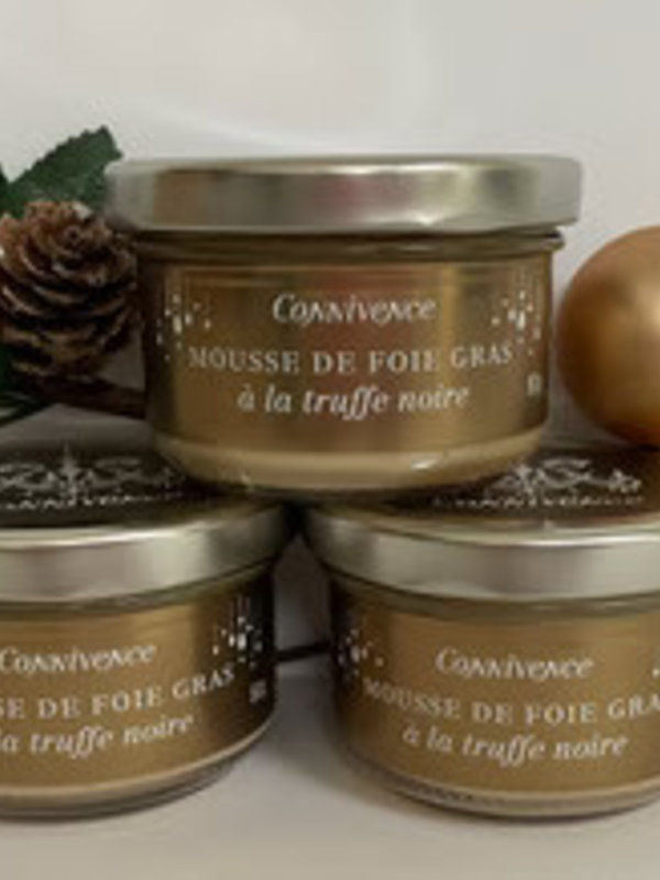 Connivence Mousse de foie gras à la truffe noire
