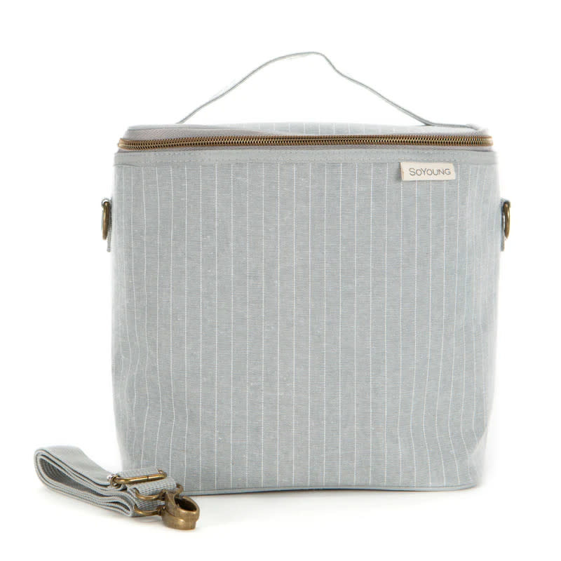 Boite à lunch So Young  Pinstripe Heather Grey  LUNCH POCHE