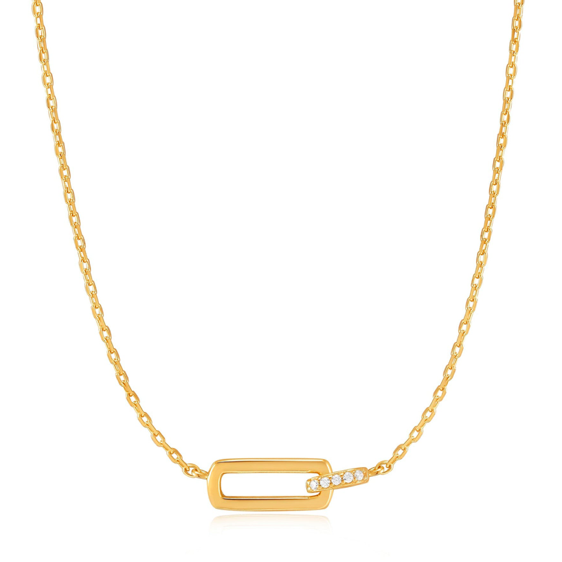 Collier Ania Haie Glam Interlock or AH-22 N037-01G