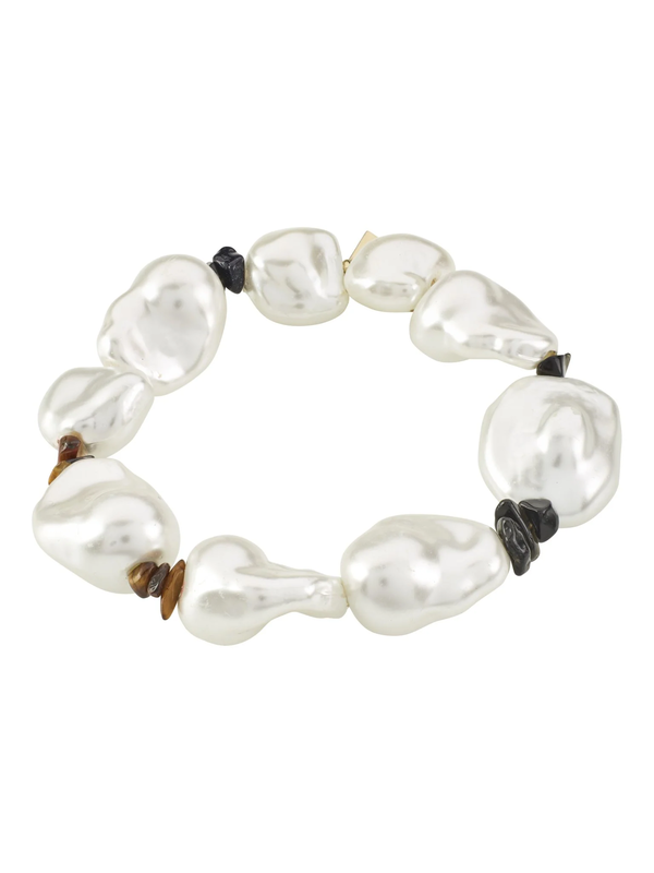 Pilgrim Rhythm bracelet perle or A23