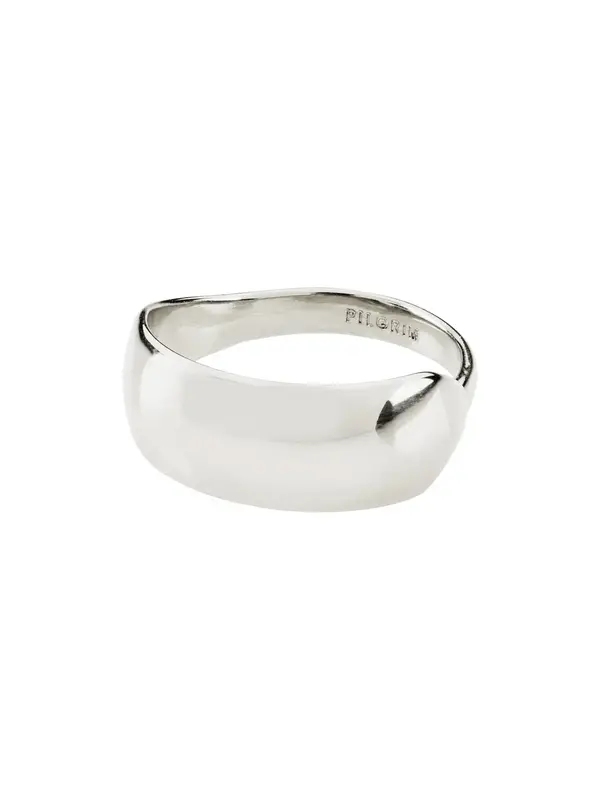 Pilgrim Daisy Recycled bague lisse argent A23