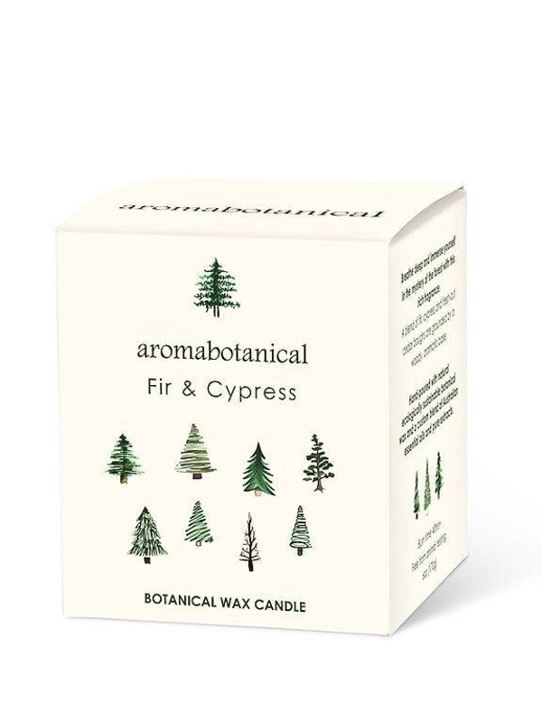 Aromabotanical Fir and cypress candle /chandelle sapin et cyprès