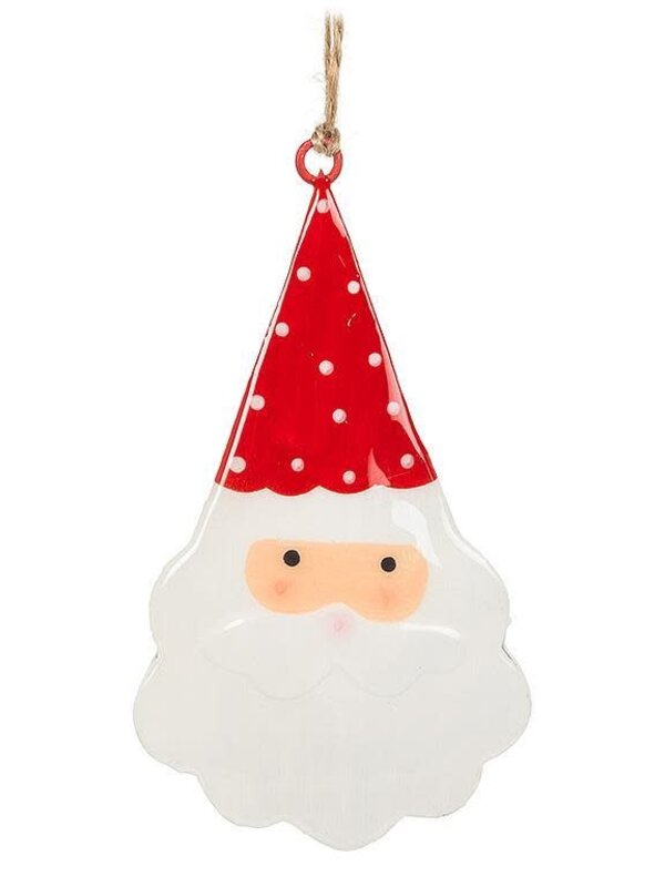 Abbott Puffy Beard classsic Santa ornament/ ornement barbe fluffy Santa