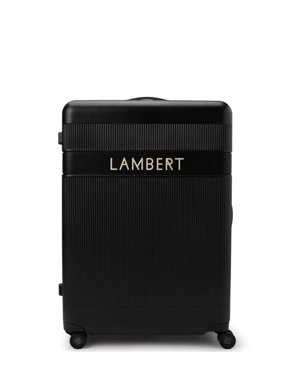 Lambert Le Aspen - Valise d'enregistrement noire Lambert