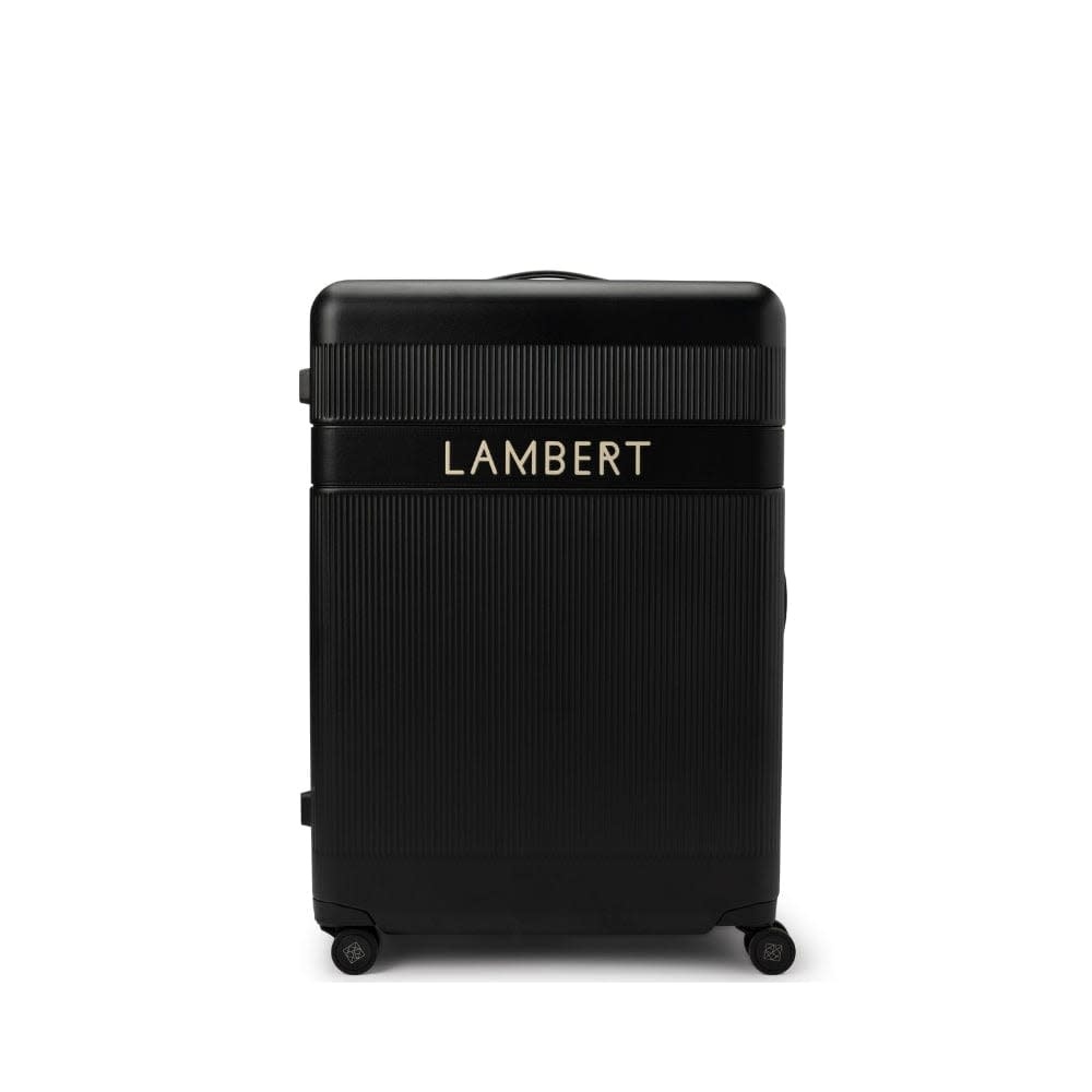 Le Aspen - Valise d'enregistrement noire Lambert