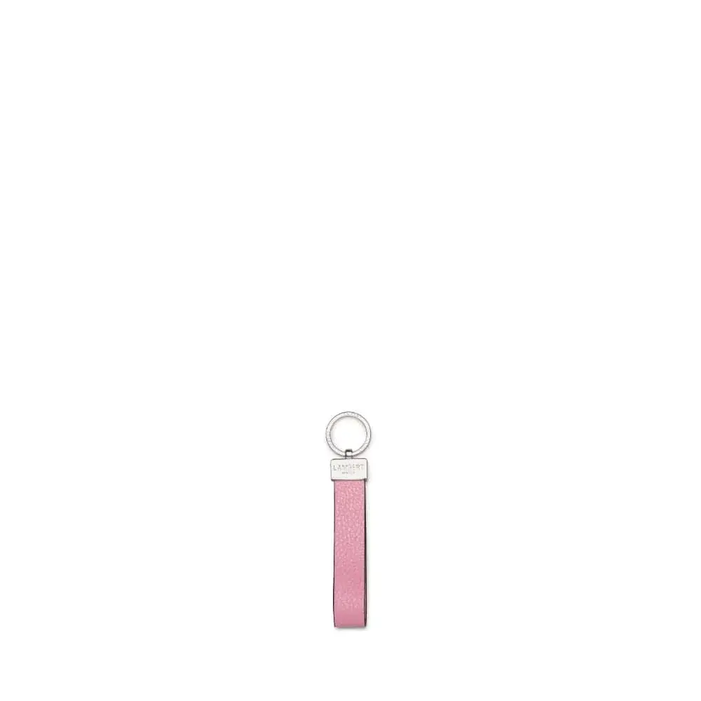 CALI - Porte-clés Lambert en cuir Pink Pebble