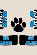 Color Shock Mercy "Go Jags" Body Decals