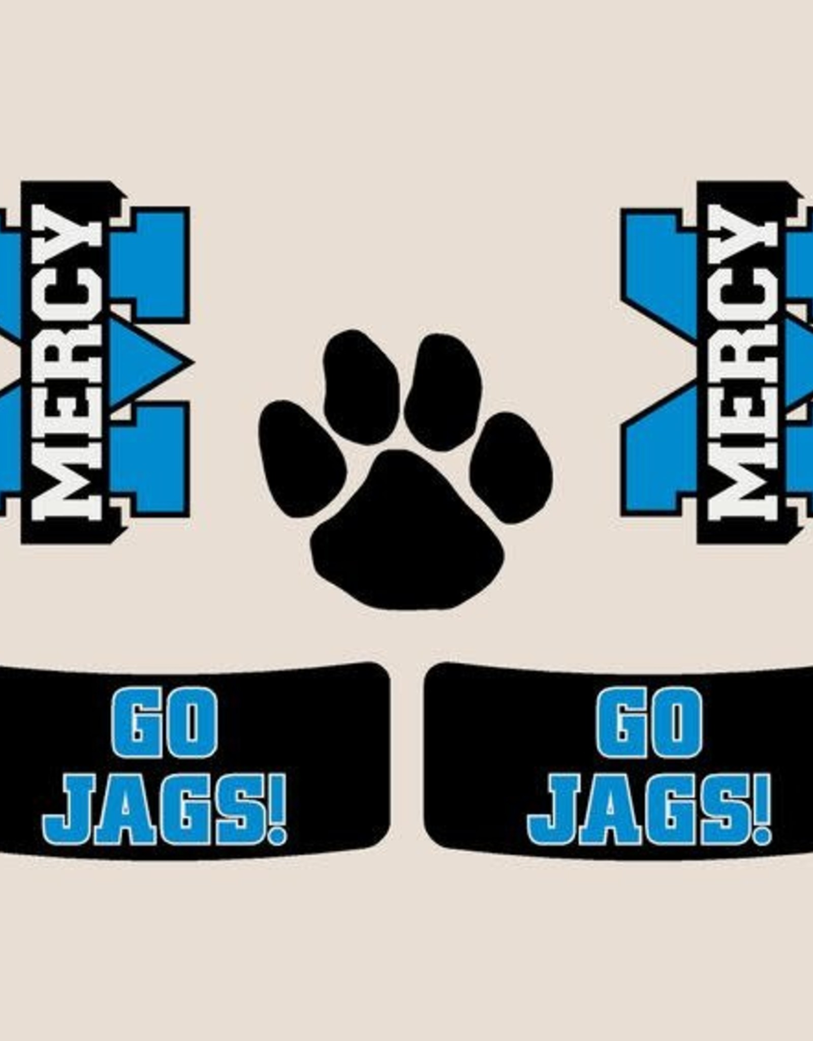 Color Shock Mercy "Go Jags" Body Decals