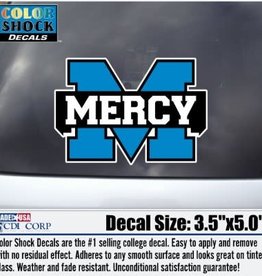 Color Shock Mercy "M" Decal (5 inches)