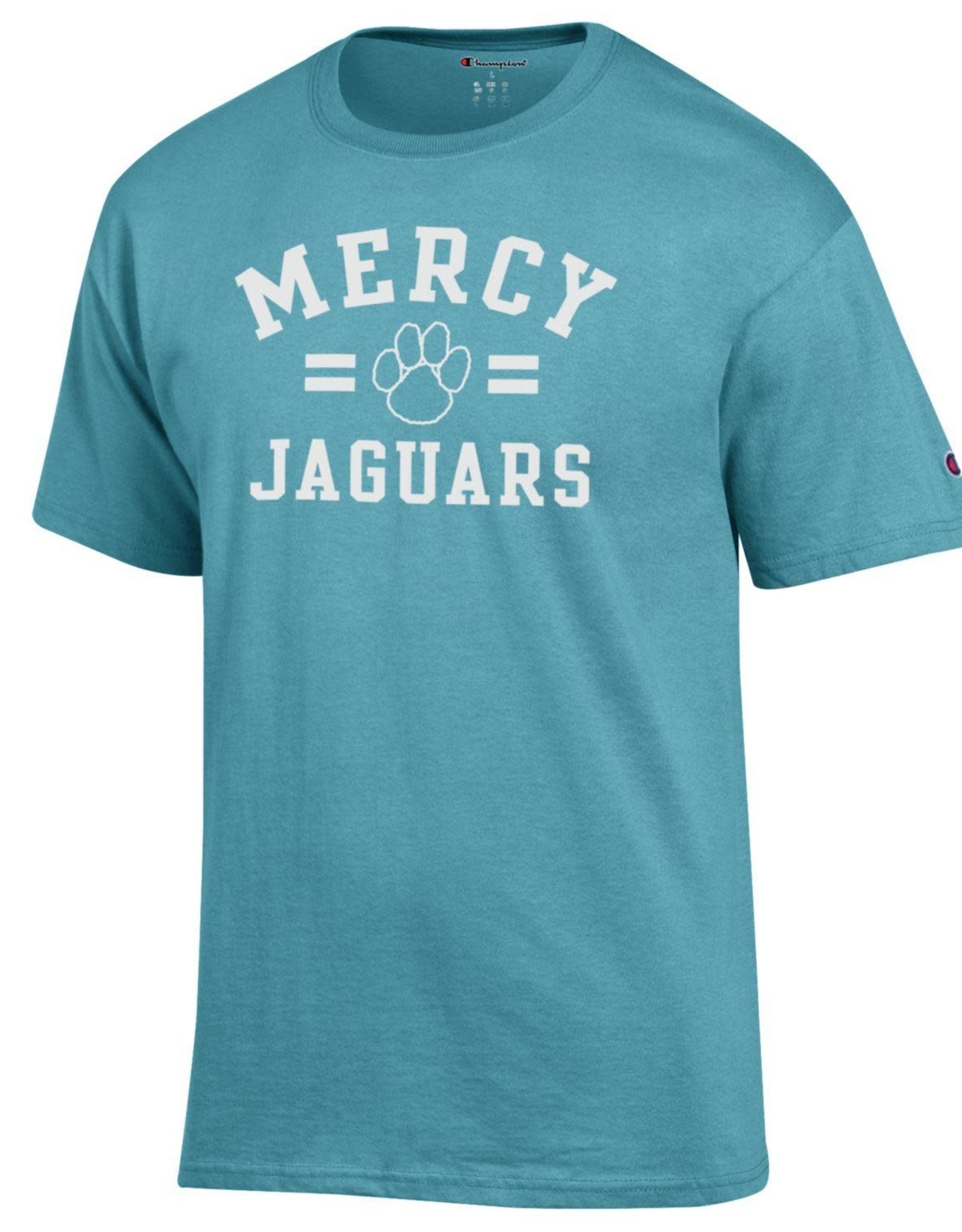 CHAMPION Mercy Jaguars Paw Print T-Shirt