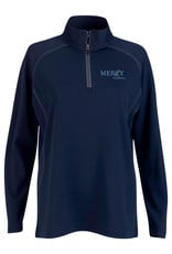Uniform Polyester Dri-Fit 1/4  Zip - Navy