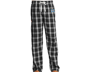 Embroidered pajama pants