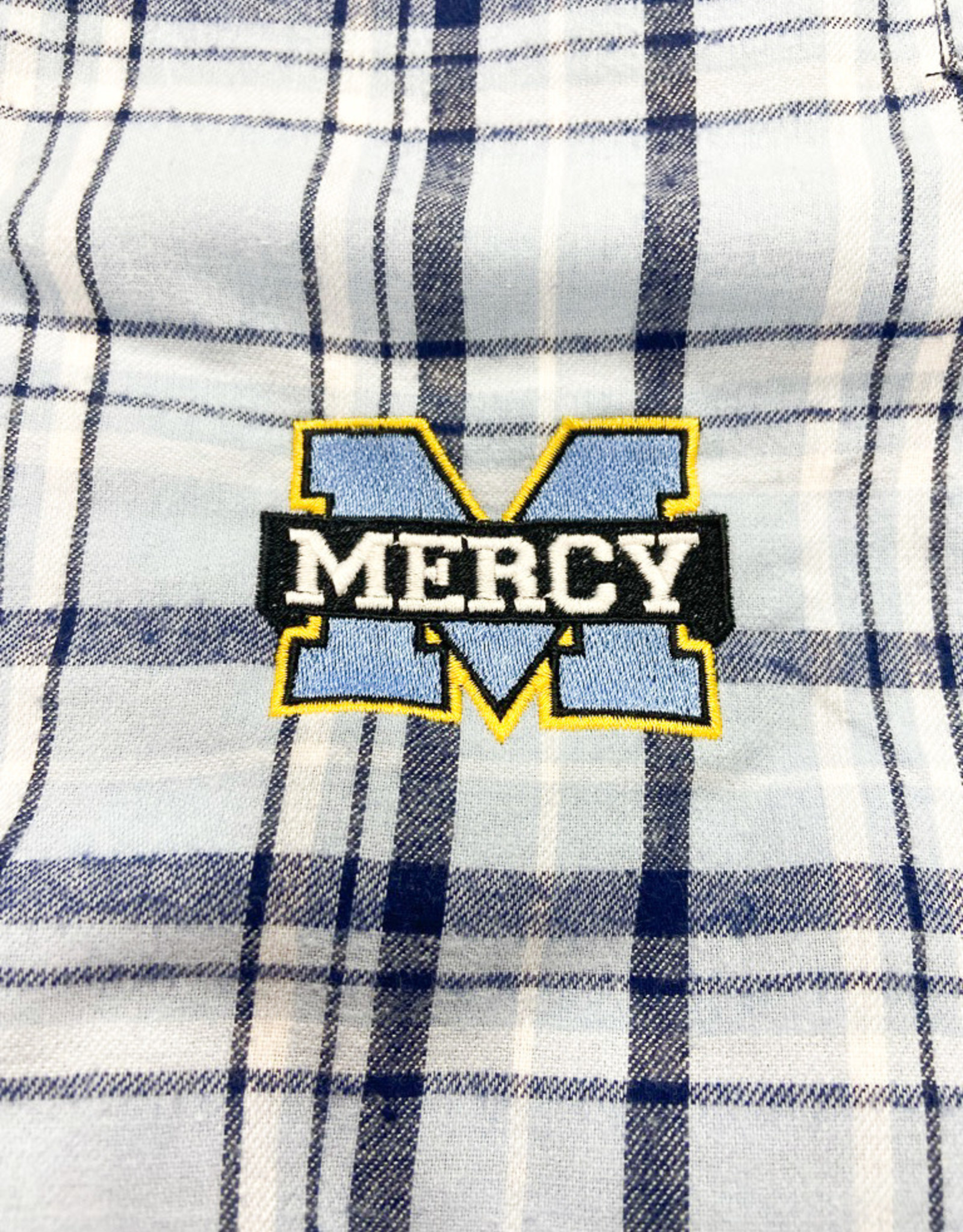 boxercraft Blue Mercy Pajama Pants with Embroidered Logo