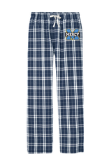 District NAVY  Mercy Pajama Pants with Embroidered Logo