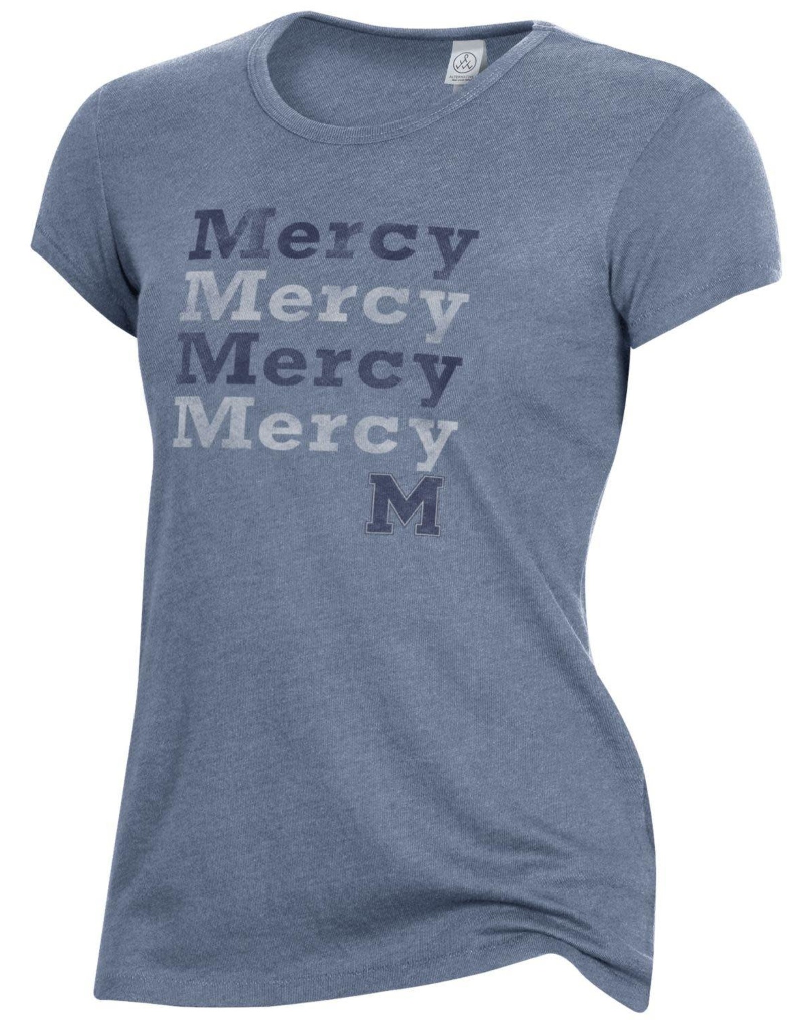 Alternative Apparel Mercy Mercy Mercy Mercy washed out Navy Tee