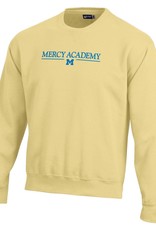 Gear for Sports Butter Crewneck Blue MERCY ACADEMY Embroidery