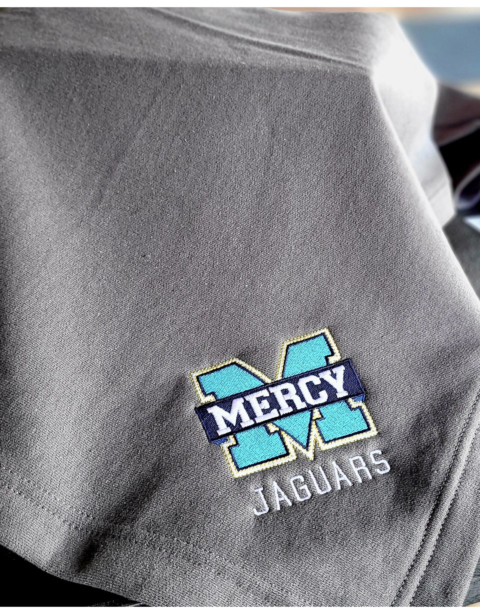 MPC Promotions Gray Fleece "Power M" Sweatshirt Blanket