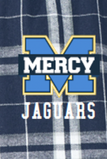 District Navy Mercy Jaguars Embroidered PJ Pants