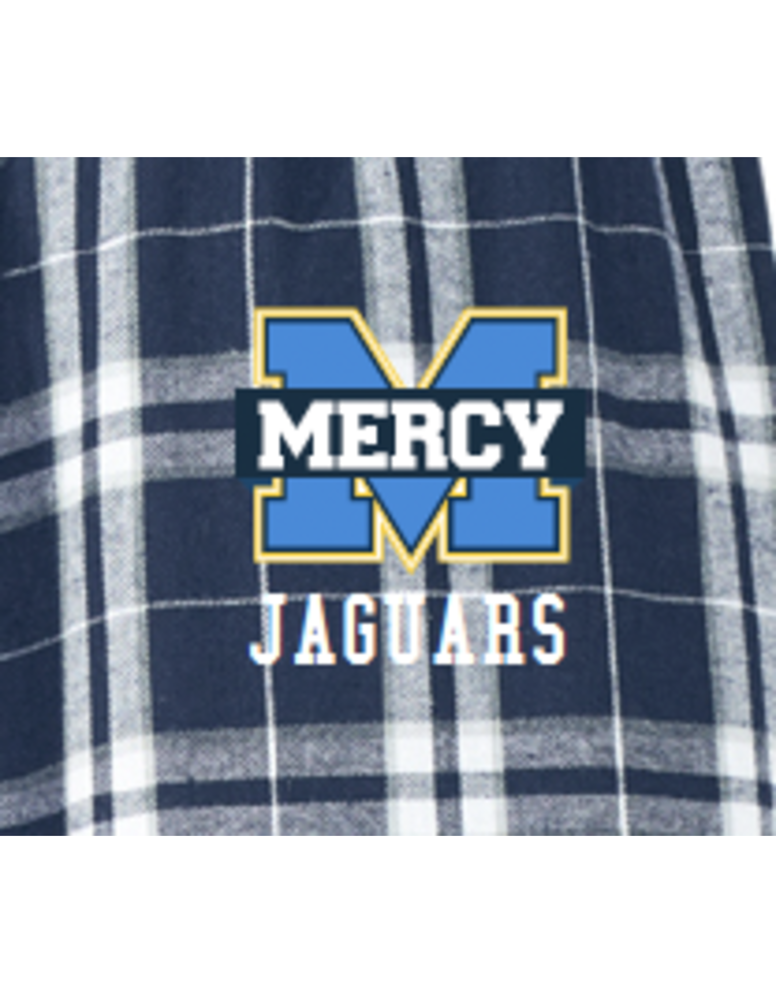 District Navy Mercy Jaguars Embroidered PJ Pants