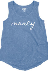 Blue 84 Blue Washout Tank with Mercy Script