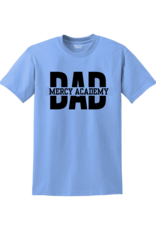 Gildan Blue Mercy "DAD" Strikethrough Tee