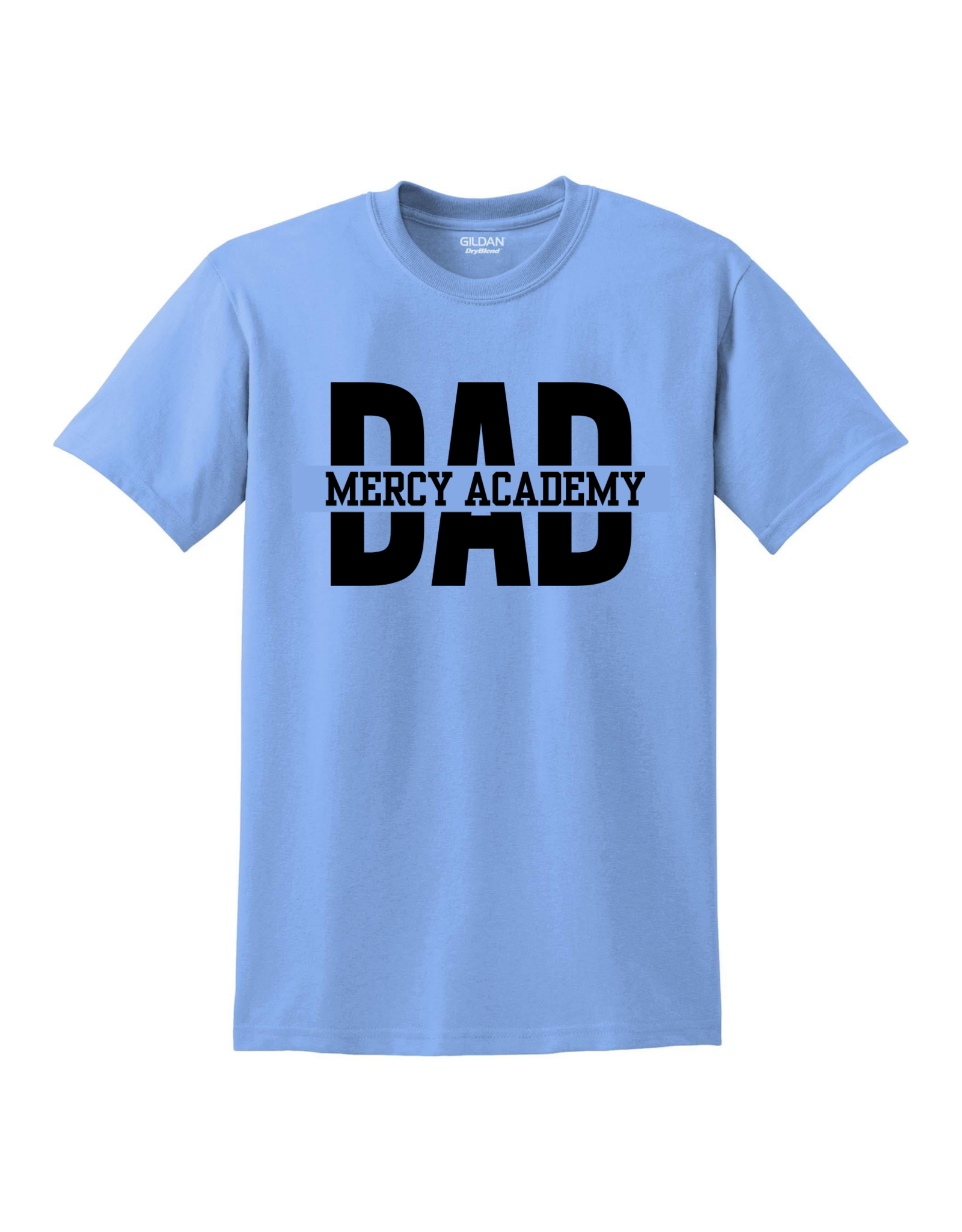 Gildan Blue Mercy "DAD" Strikethrough Tee