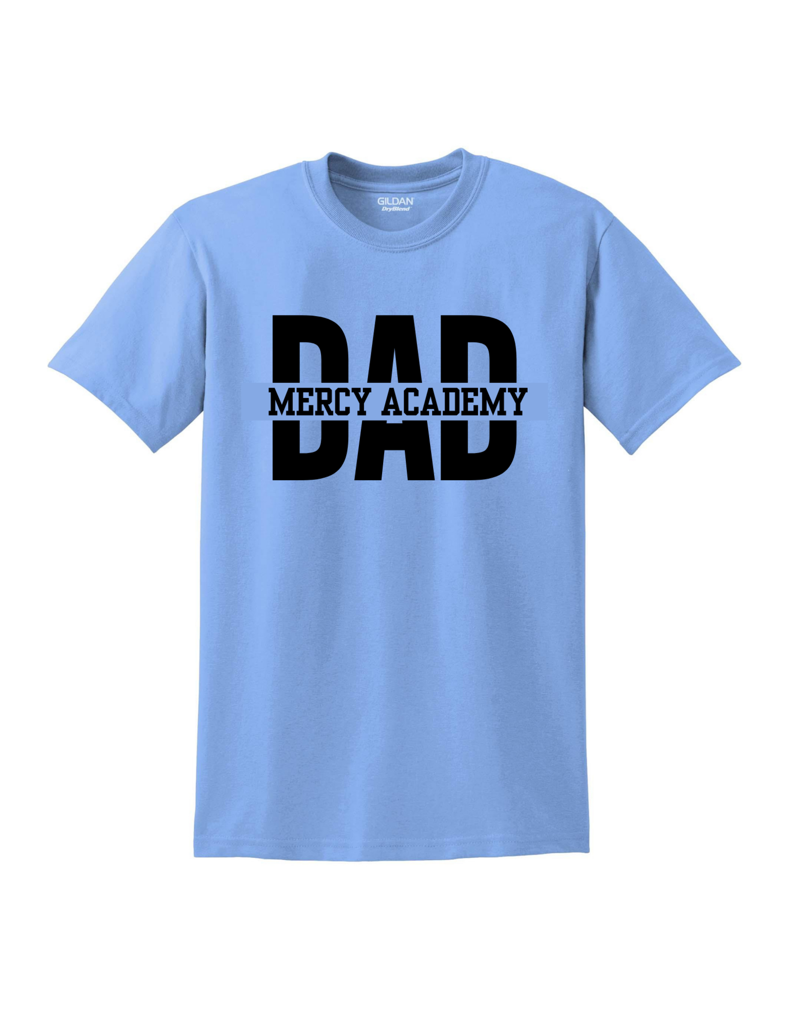 Gildan Blue Mercy "DAD" Strikethrough Tee