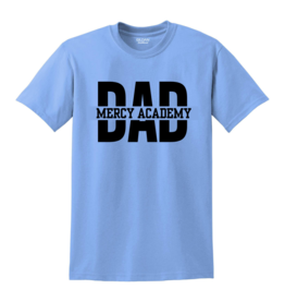 Gildan Blue Mercy "DAD" Strikethrough Tee