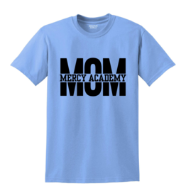 Gildan Blue Mercy "MOM" Strikethrough Tee