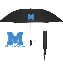 none Black Umbrella with Blue Power M