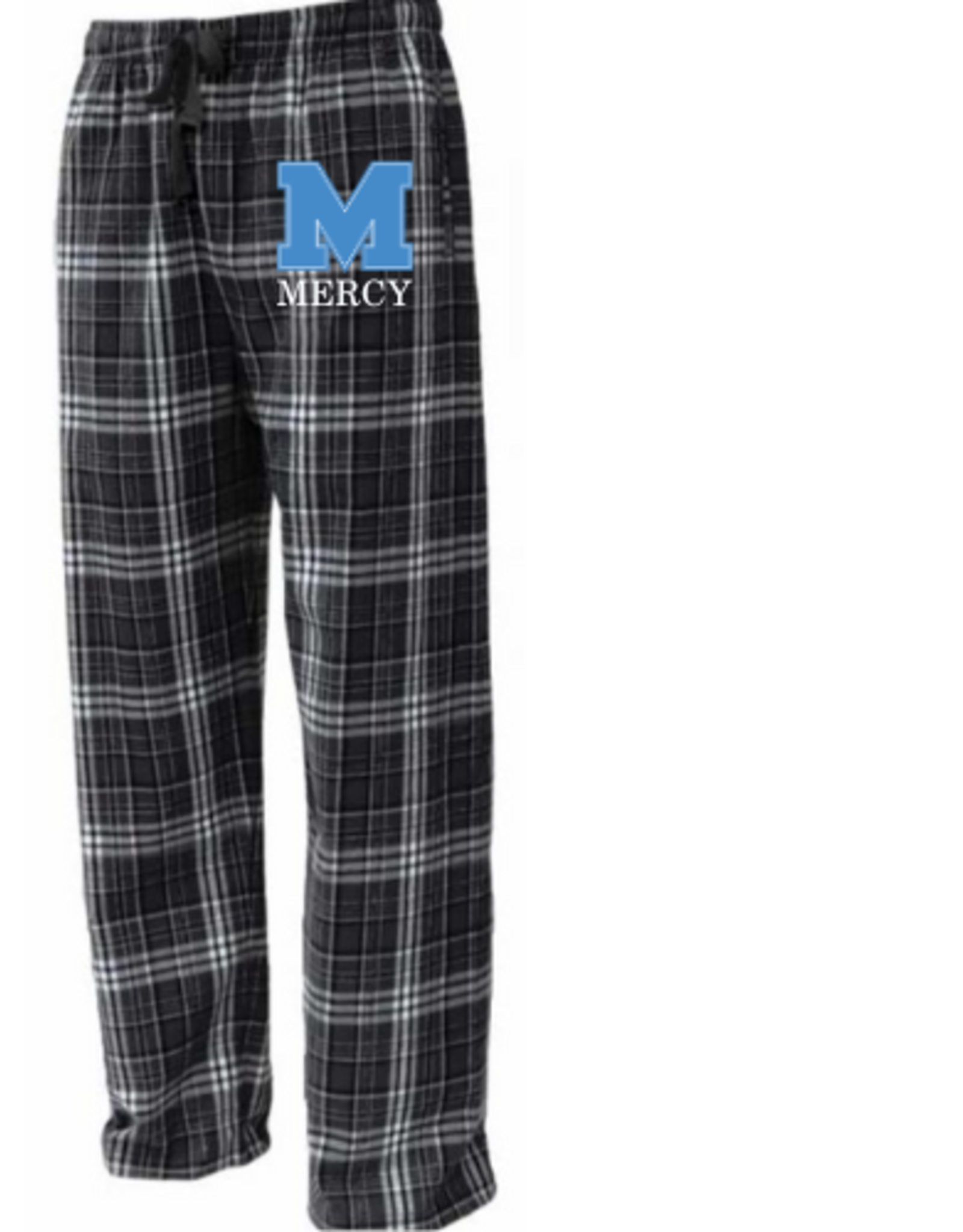 boxercraft Gray/Blue Plaid PJ Pants Blue Power M - Mercy Academy Campus  Store