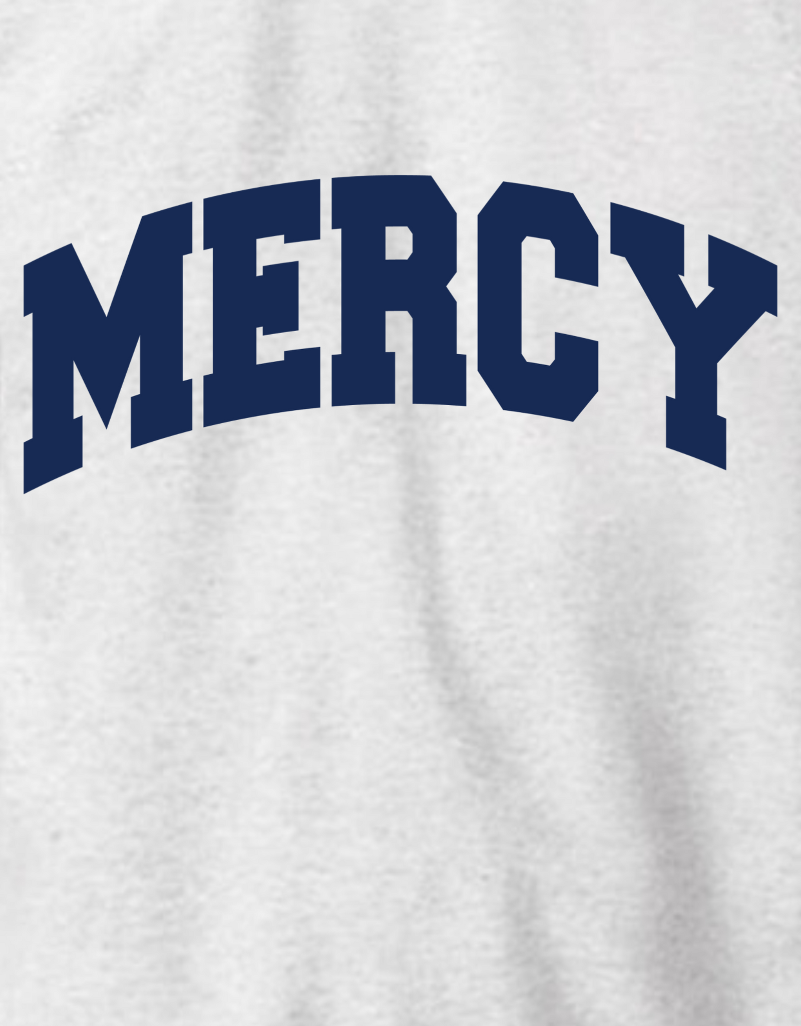 Gildan "OPEN HOUSE" Crewneck Grey with MERCY in Navy