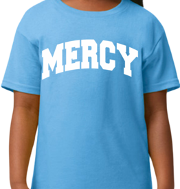 Gildan Youth Light Blue "MERCY" Tee